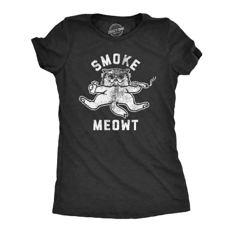 Wandering freely Smoke Meowt Women's T Shirt