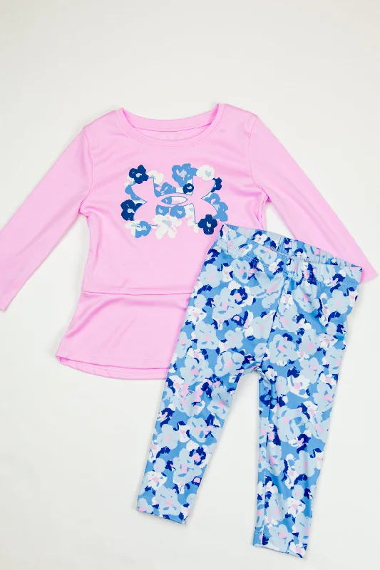 Versatile Style Under Armour Tunic Legging Set | Stellar Pink