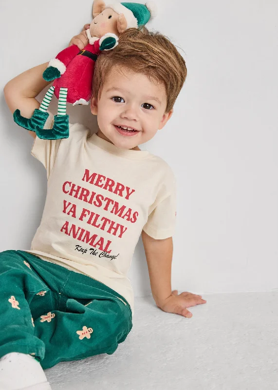 Personal Charm Keep The Change! Toddler Tee - Natural