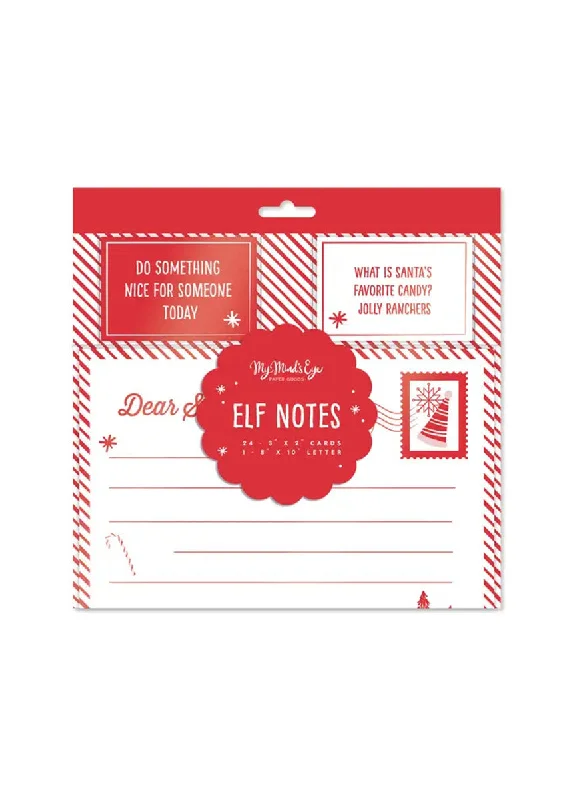 New Autumn And Winter Styles Elf Letters To Santa Kit