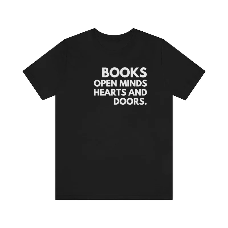 Fashion Concept Books Open Minds Unisex Premium T-Shirt