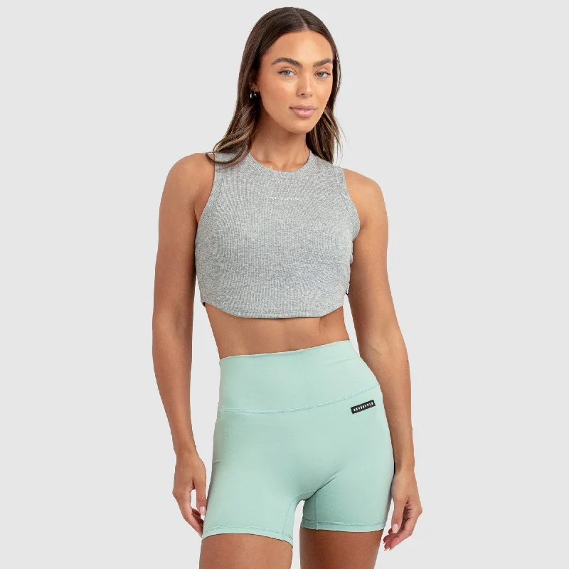 Leisure Travel Womens Scoop Tank - Grey Marl