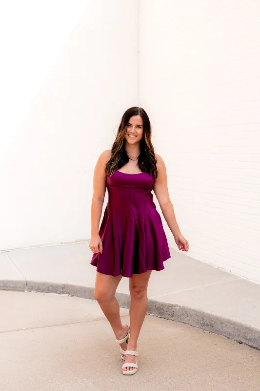 Casual Choice Florence Mini | Amaranth