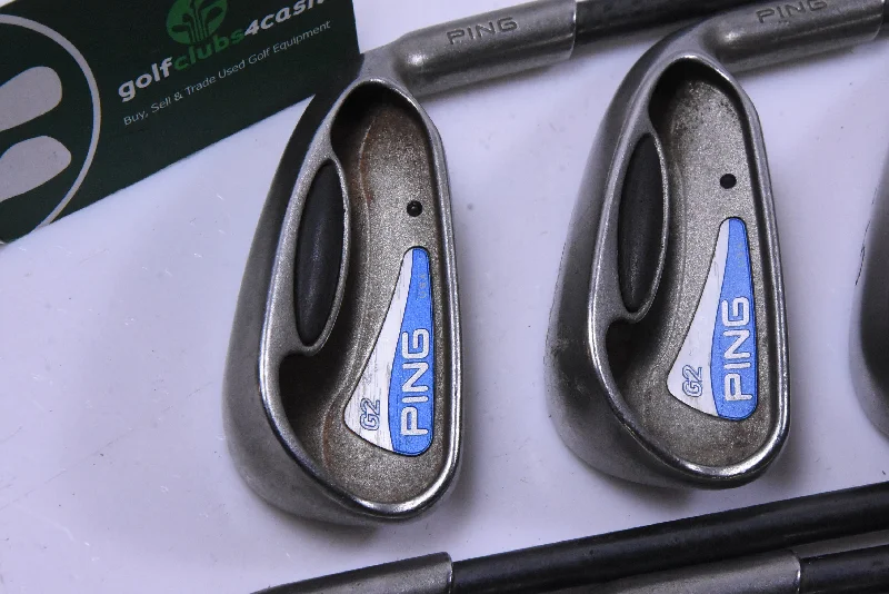 Comfortable And Simple Ping G2 Irons / 3-9i / Black Dot / Regular Flex Ping TFC 100 Shafts