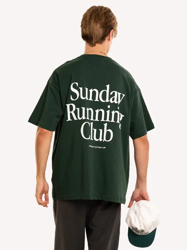 Layered Style Sunday Running Club T-Shirt
