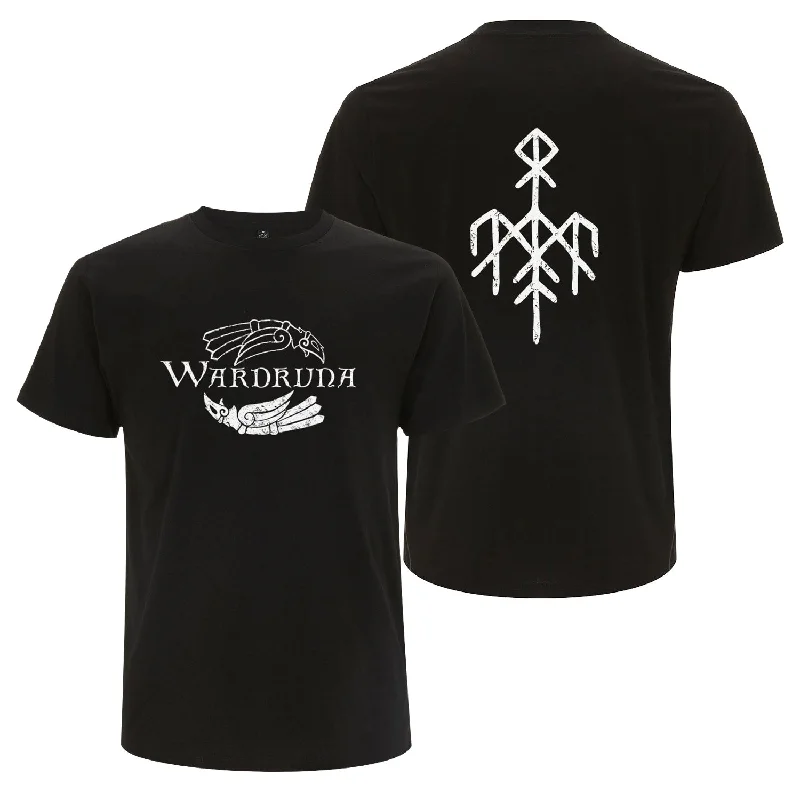 Free and comfortable Wardruna "Kvitravn Horizontal" T-Shirt