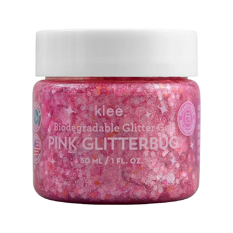 Soft Touch Klee Kids Naturals Biodegradable Pink Glitter