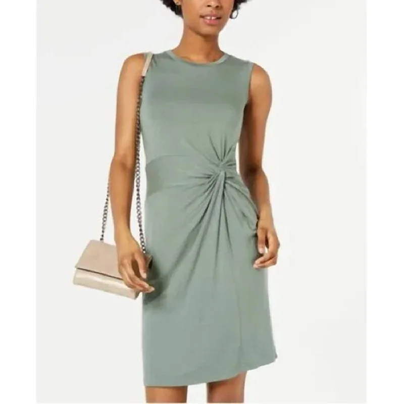 Short skirt design Maison Jules Women's Sleeveless Knee Length Sheath Dress Green Size Large Short skirt design Maison Jules Women's Sleeveless Knee Length Sheath Dress Green Size Large