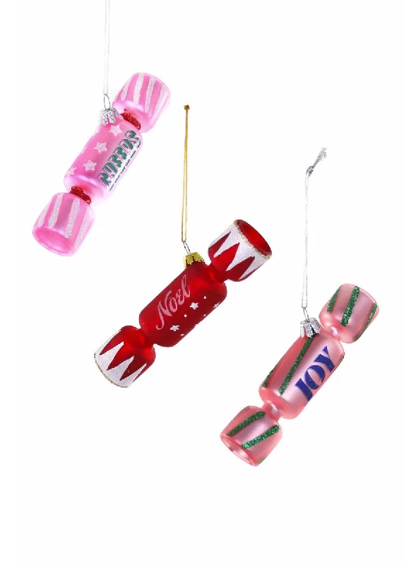 Exquisite Fabrics Christmas Cracker Ornament