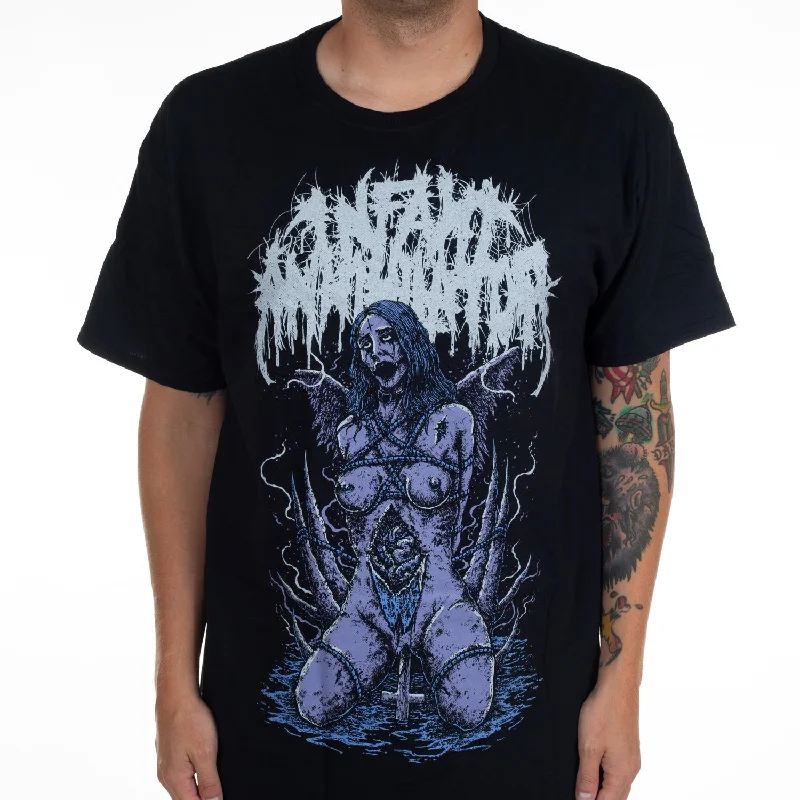 Classic And Versatile Infant Annihilator "Crucifucked" T-Shirt