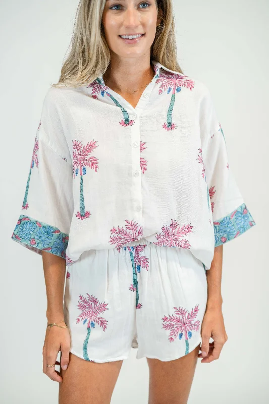 Stretch Design Victoria Dunn Emory Short in Island Paradise