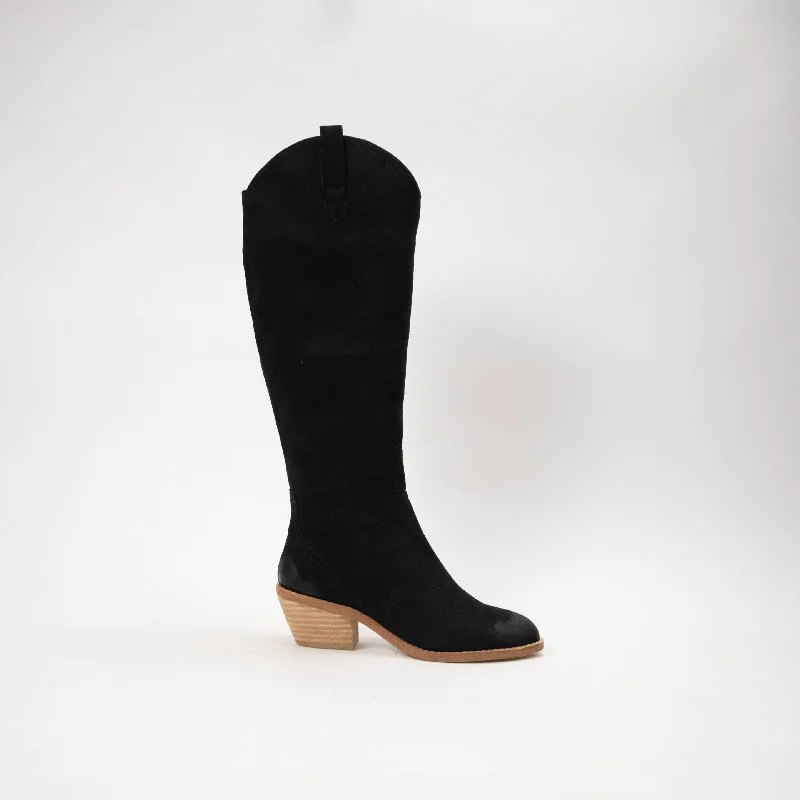 European And American Style Stacey Boot | Black