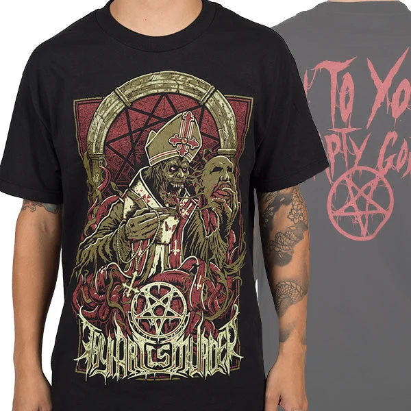 Customized Version Thy Art Is Murder "Evil Pope" T-Shirt