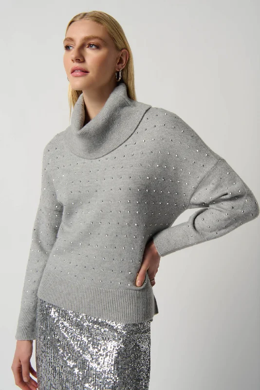 Urban Chic Joseph Ribkoff, 234909 Studded Knit Sweater
