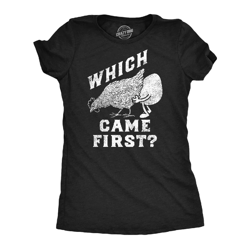 Dessert Matching Which Came First Women's T Shirt