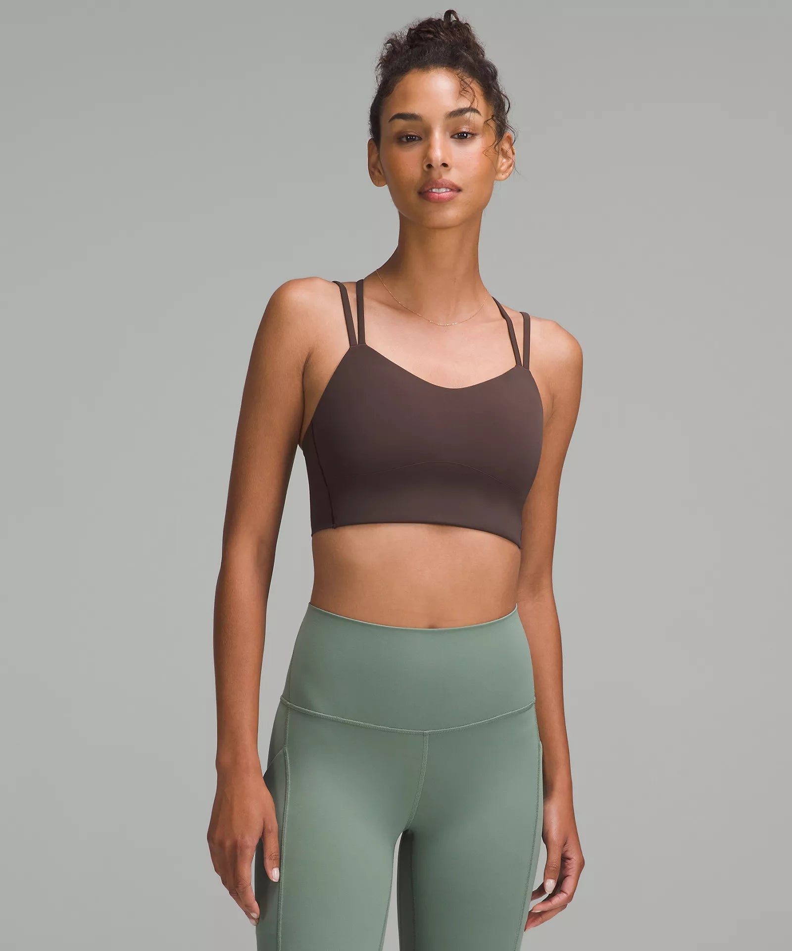 Perfect Tailoring Like a Cloud Longline Bra *Light Support, B/C Cup | Espresso