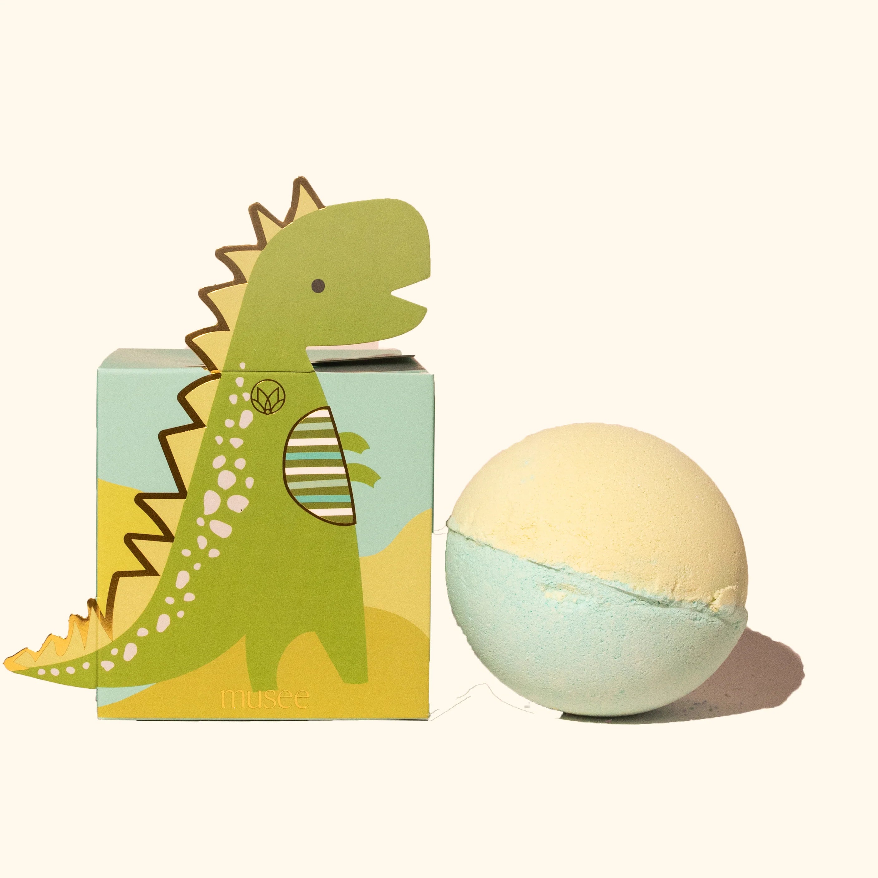 Simple Style Musee Dinosaur Boxed Bath Balm Bomb