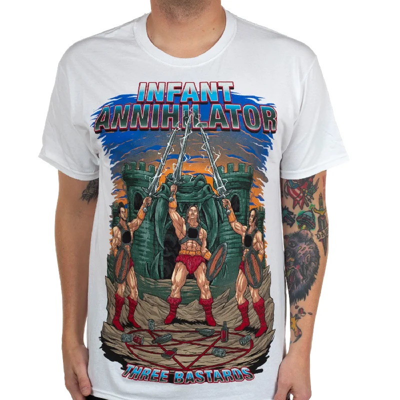 Comfortable And Casual Infant Annihilator "Three Bastards" T-Shirt