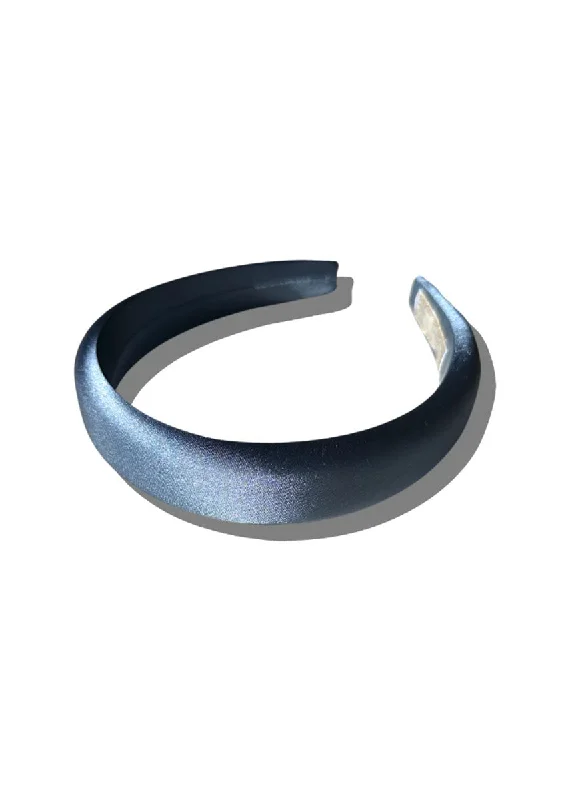 Low-key Luxury The Perfect Satin Headband - Royal Blue