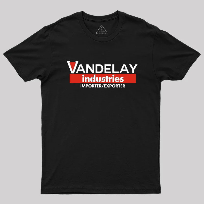 Classic Items Vandelay Industries Geek T-Shirt