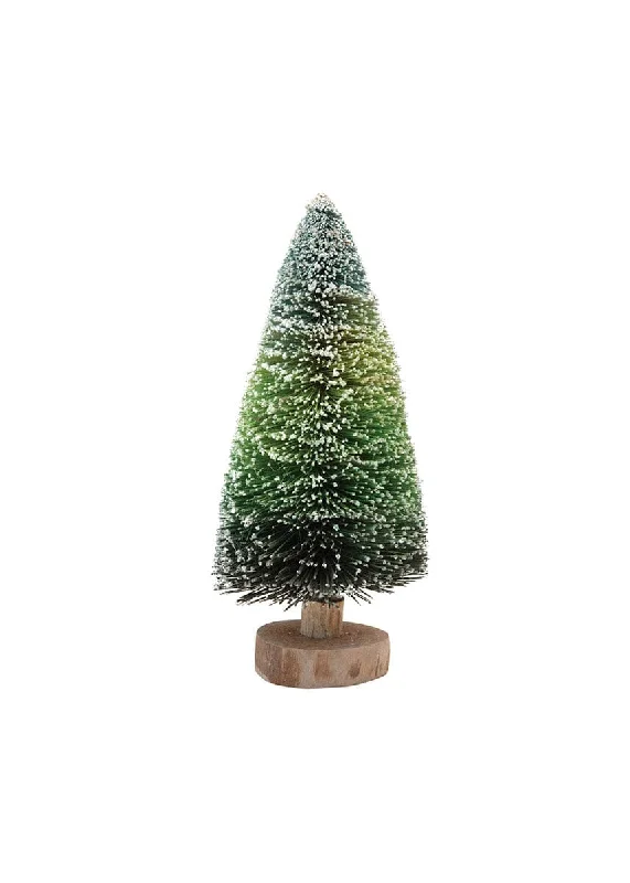 Minimal Comfort Ombre Sisal Bottle Brush Tree - Green