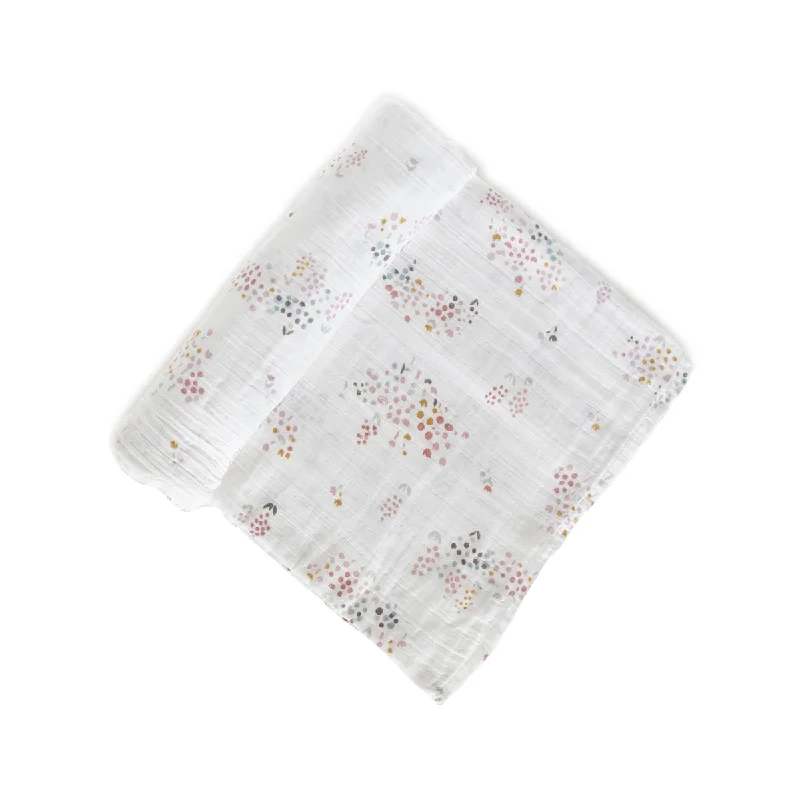Sports Casual Style Pehr Swaddle Blanket in Flower Patch