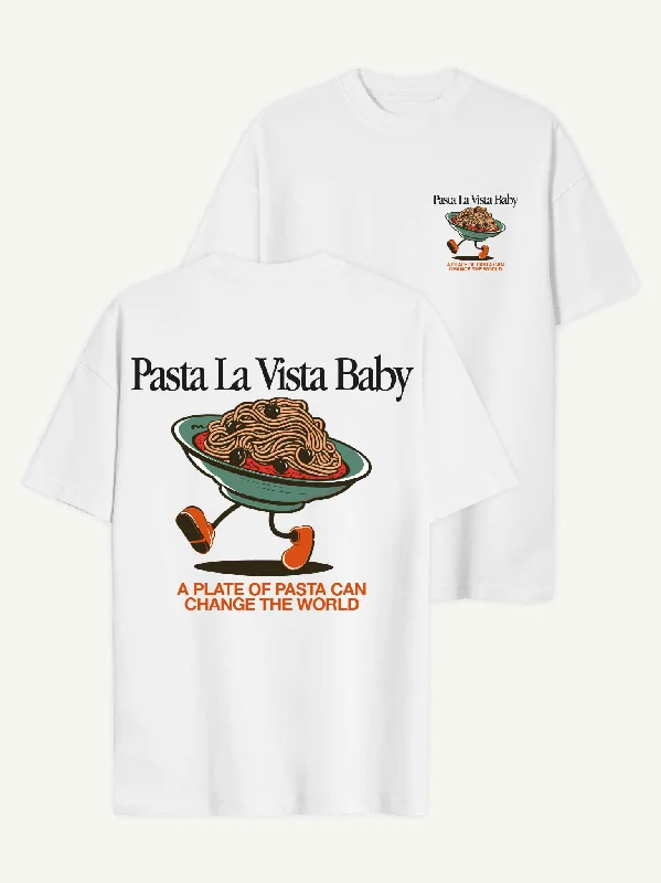 Feminine Charm Pasta La Vista T-Shirt