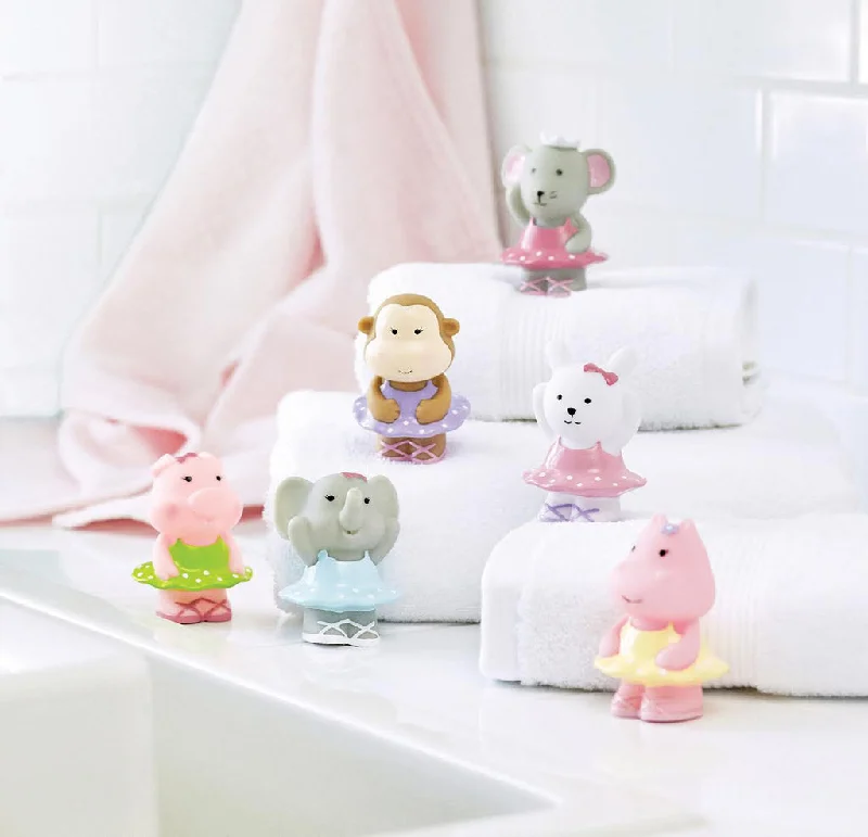 Classic Style Elegant Baby Ballet Party Squirties Bath Toy Set