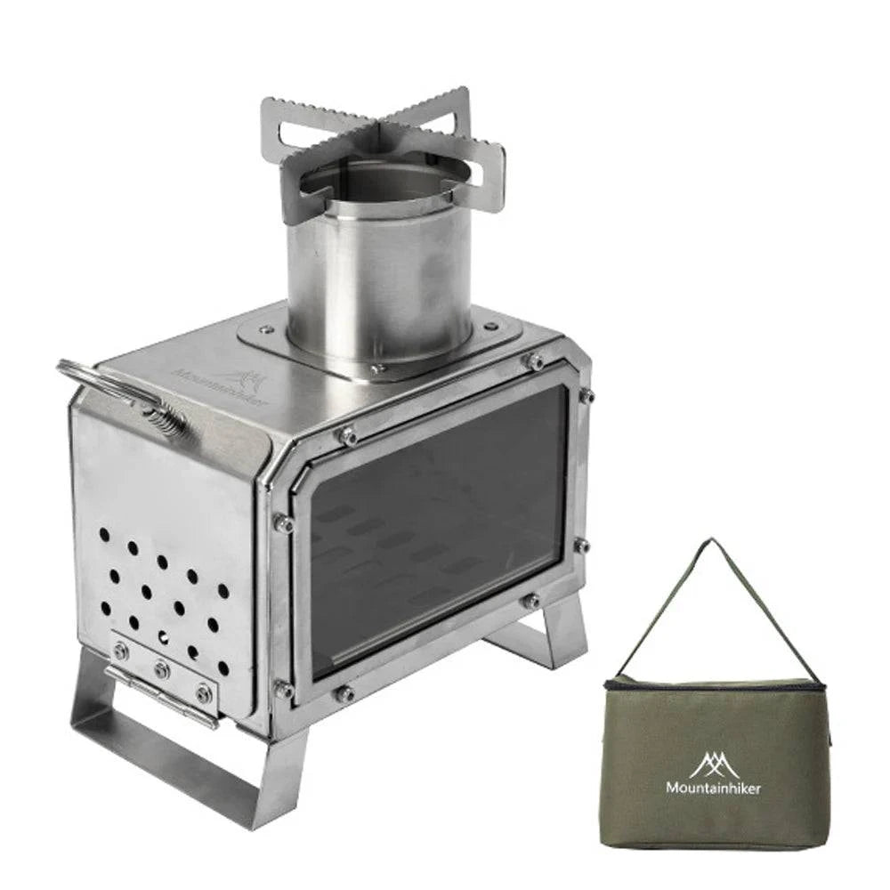 Printed pattern Outdoor Camping Stoves Portable Stainless Steel Furnace Multifunctional Picnic BBQ Cooking Accessory Firewood Furnace Printed pattern Outdoor Camping Stoves Portable Stainless Steel Furnace Multifunctional Picnic BBQ Cooking Accessory Firewood Furnace