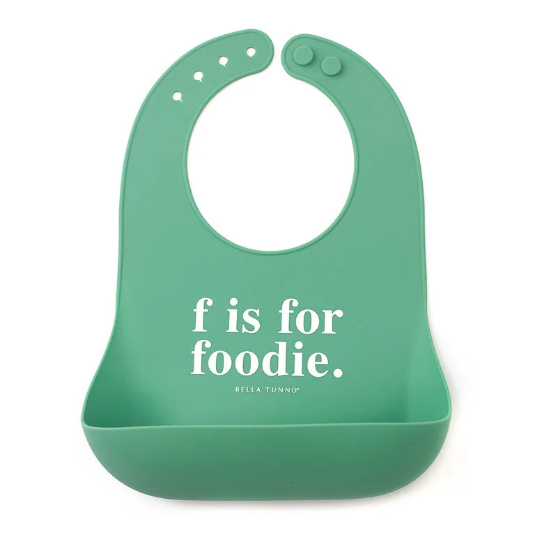 Design And Tailoring Bella Tunno F is For Foodie Wonder Bib
