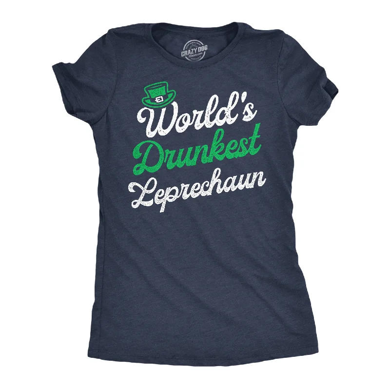 Breezy Style Worlds Drunkest Leprechaun Women's T Shirt