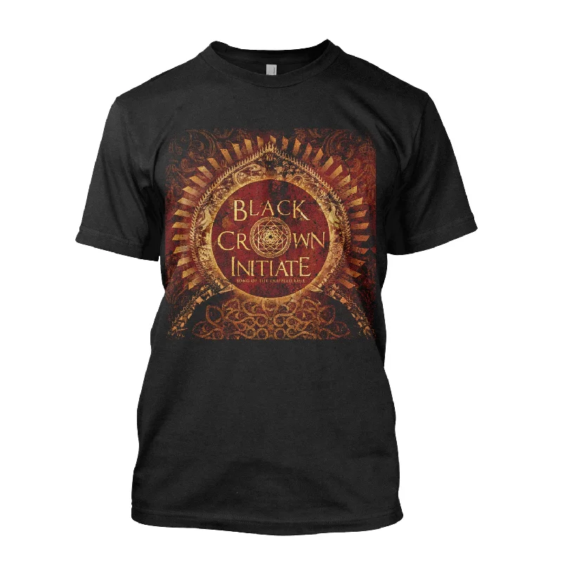 Simple Matching Black Crown Initiate "Song Of The Crippled Bull" T-Shirt