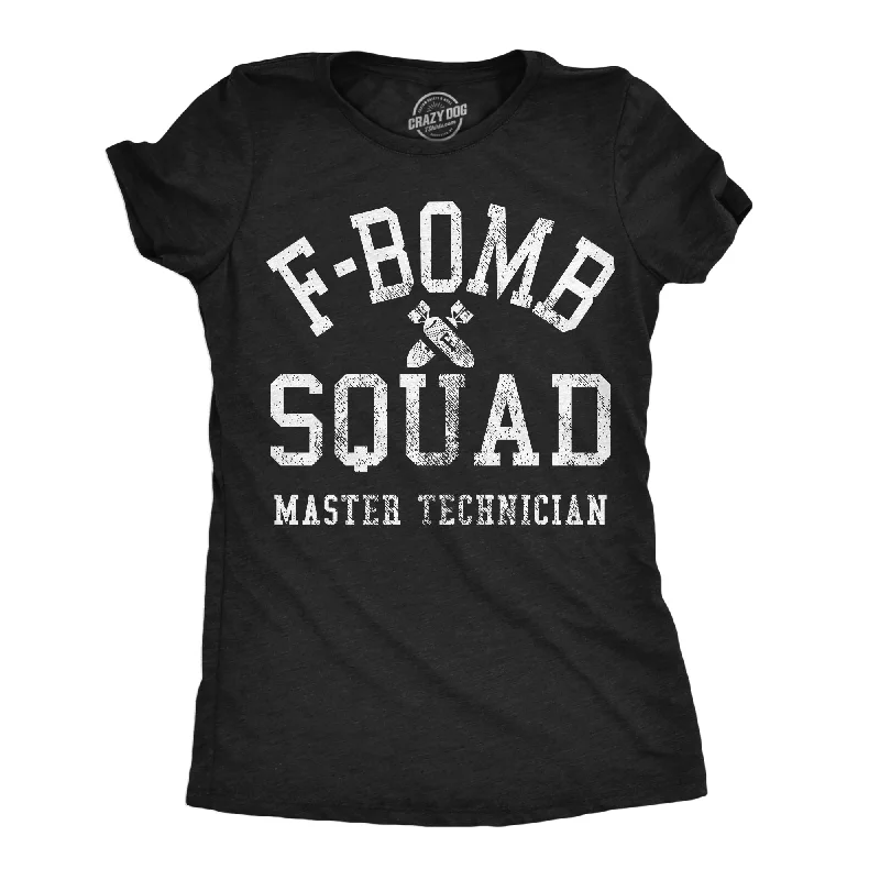 Spiritual Vitality F Bomb Squad Women's T Shirt