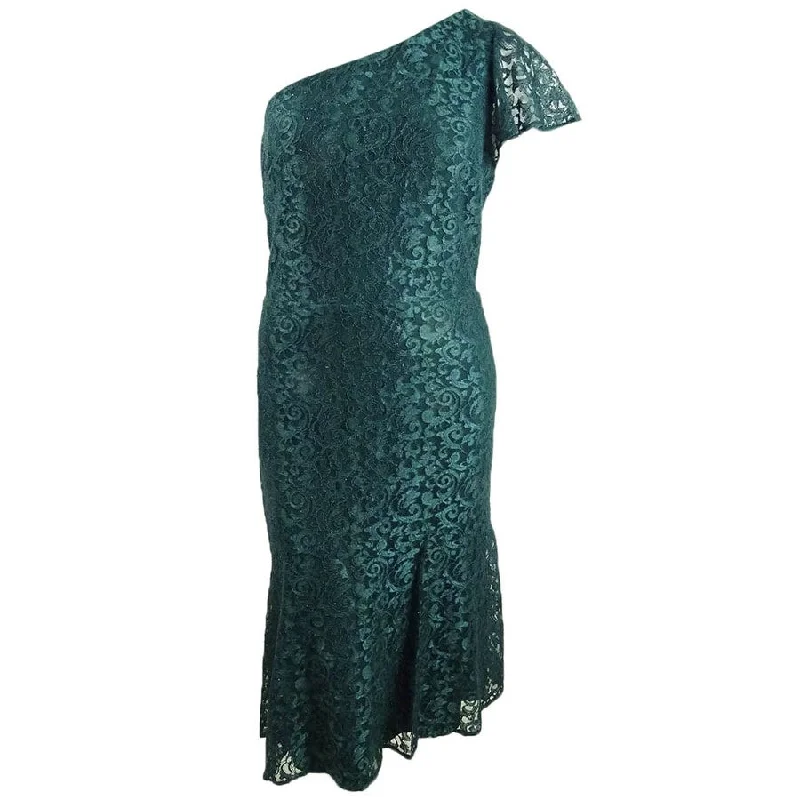 Street Graffiti Design Ralph Lauren Women's Asymmetrical Fit And Flare Dress Green Size 4 Street Graffiti Design Ralph Lauren Women's Asymmetrical Fit And Flare Dress Green Size 4
