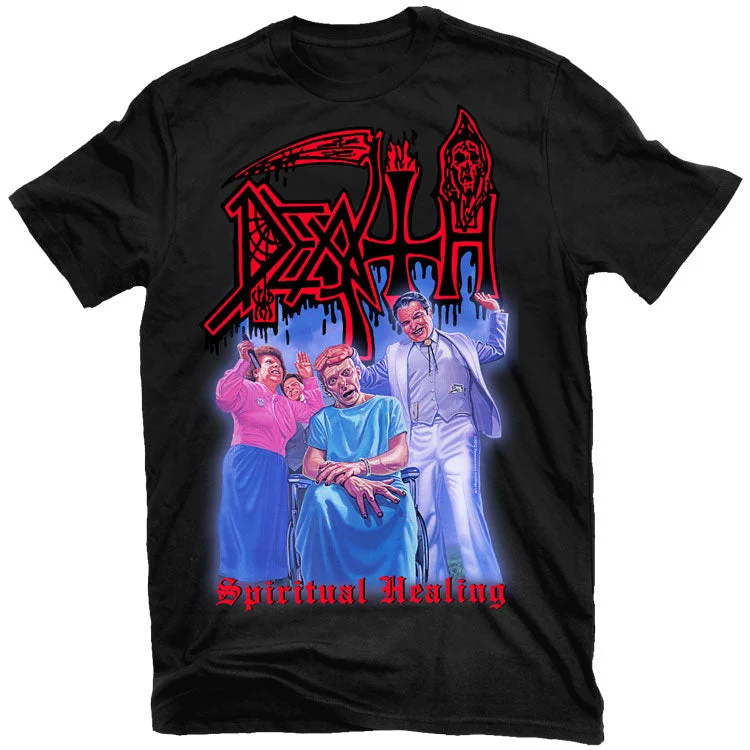 Must-have For Autumn And Winter Death "Spiritual Healing" T-Shirt