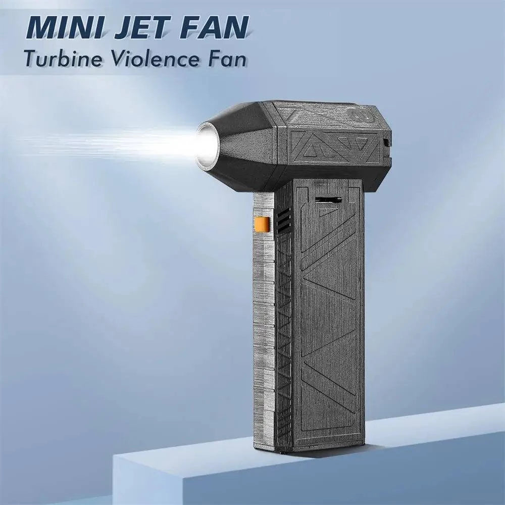 Personalized Design Mini Turbo Jet Fan 52m/s Turbo Violent Fan 130000 RPM Rechargeable Powerful Blower for Car Drying Cleaning Camping Outdoor Personalized Design Mini Turbo Jet Fan 52m/s Turbo Violent Fan 130000 RPM Rechargeable Powerful Blower for Car Drying Cleaning Camping Outdoor