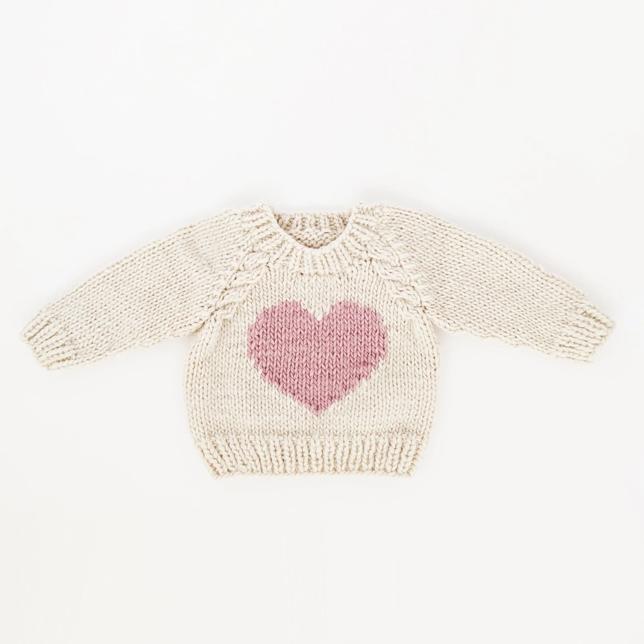 Fashion Innovation Huggalugs Sweetheart Crew Neck Sweater