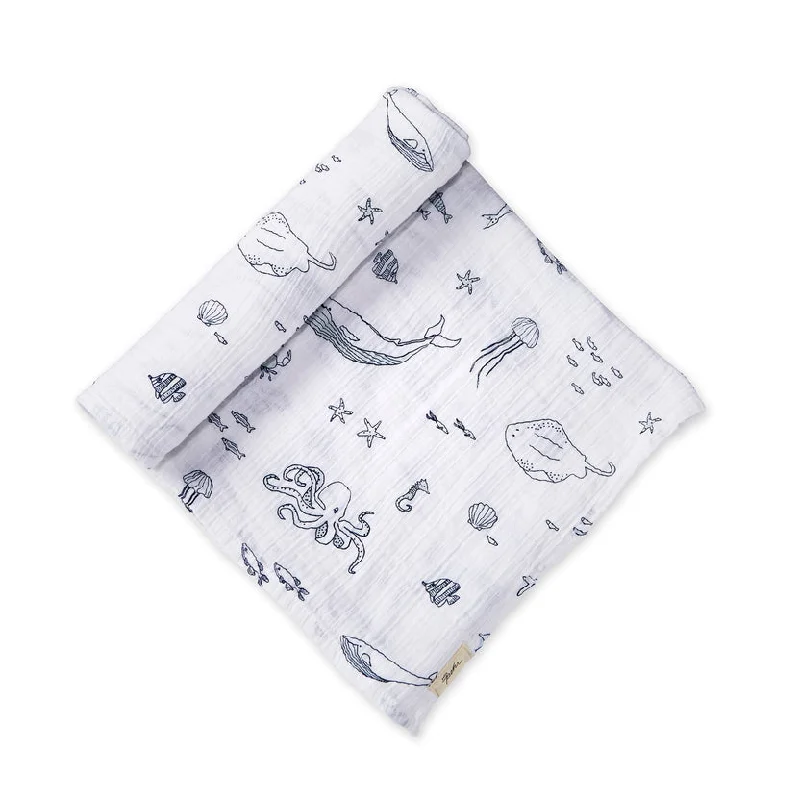 Sports Jacket Pehr Swaddle Blanket in Life Aquatic