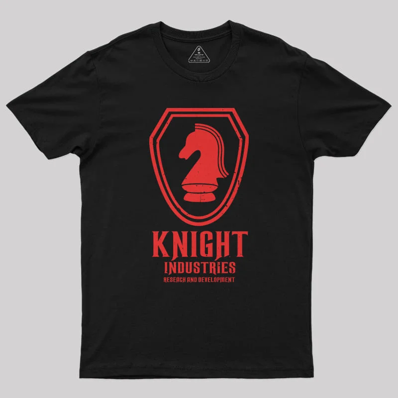 Breathable Comfort Knight Industries Geek T-Shirt