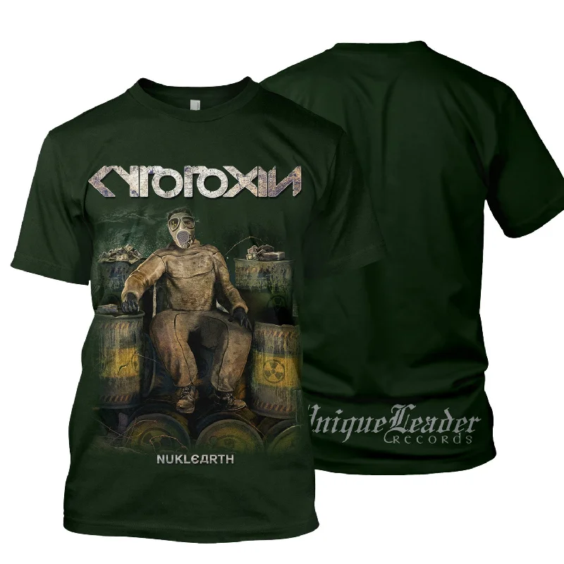 Versatile Comfort Cytotoxin "Nuklearth Green" T-Shirt