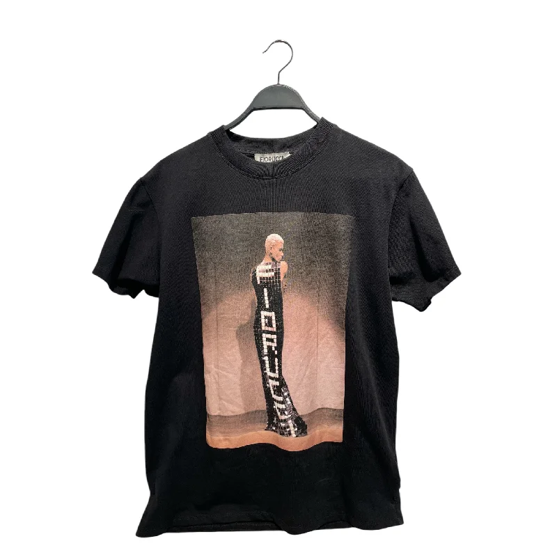 Lounge Chic FIORUCCI/T-Shirt/XL/Graphic/Cotton/BLK/