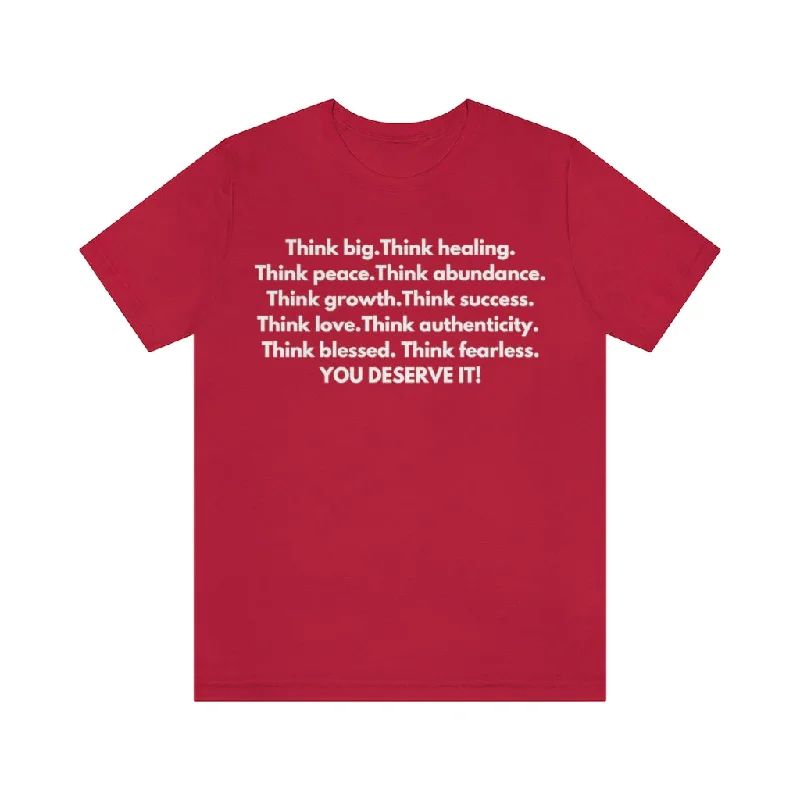 Cozy Vibes Think Big Unisex Premium T-Shirt