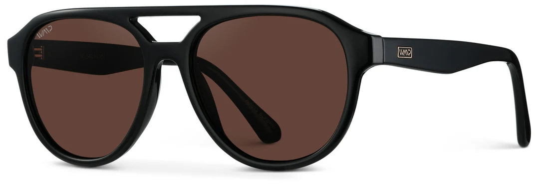 Boutique display Sterling Avi013 | Glossy Black/Brown Lens