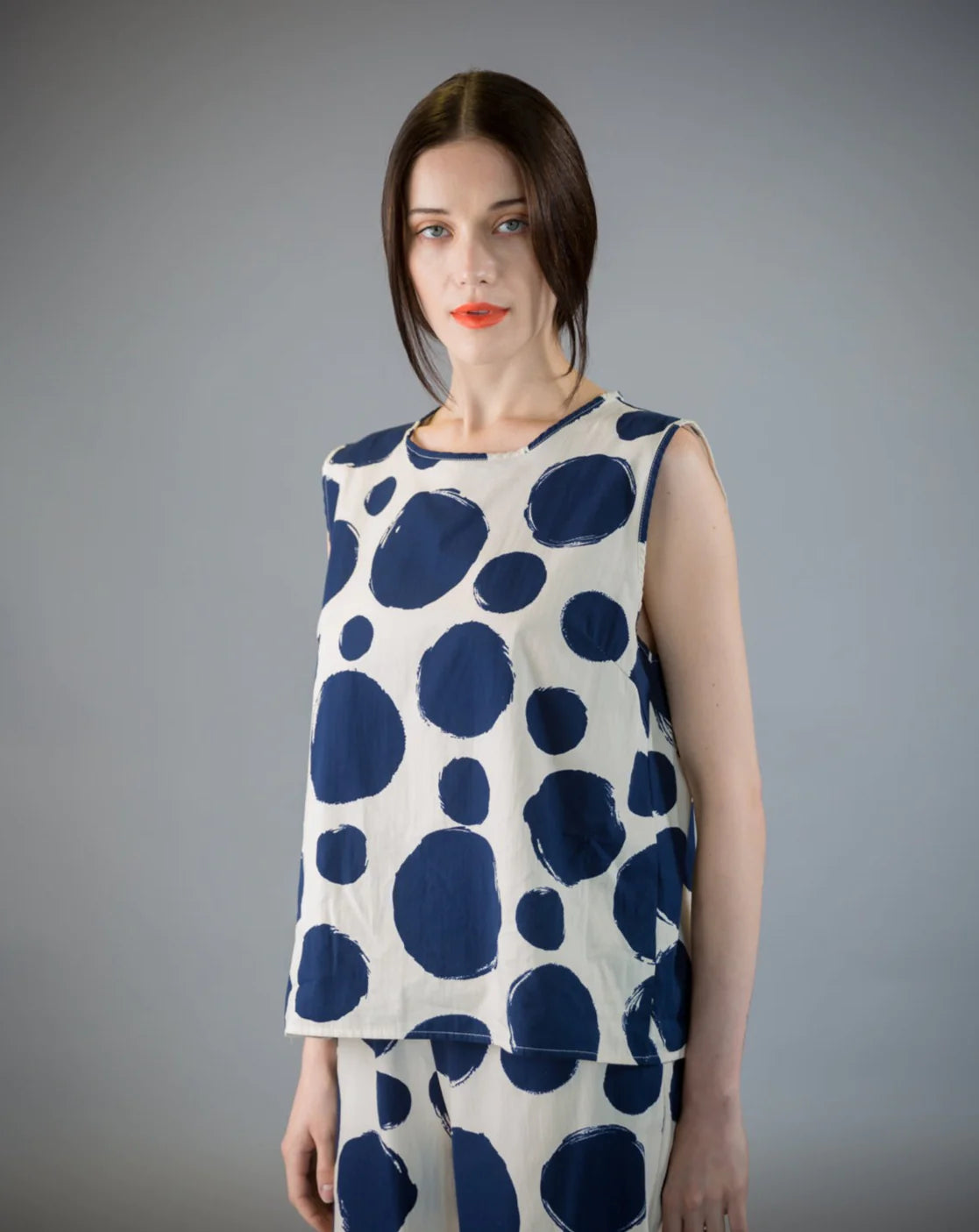 Elegant Temperament Paolo Tricot Sale, SU8202 Polka Dot Tank 50% Off Regular Price