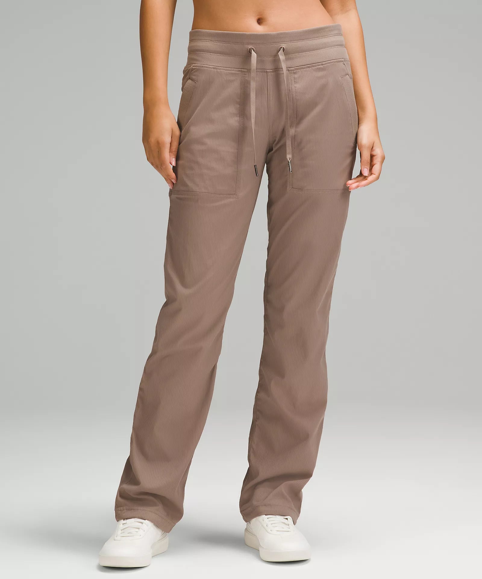 Denim Design Dance Studio Mid-Rise Pant | Taupetastic