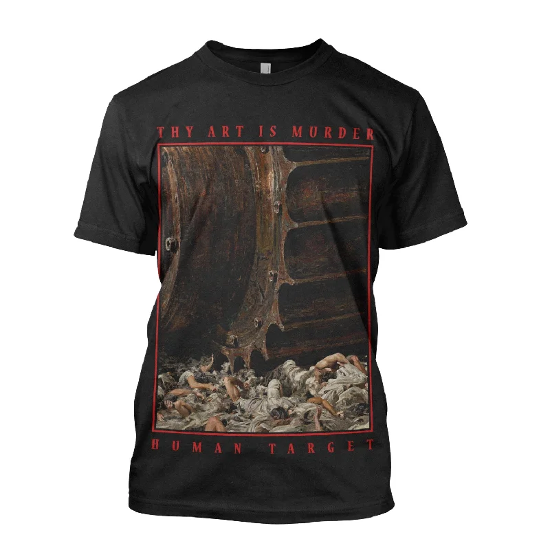 Knitted Design Thy Art Is Murder "Human Target V2" T-Shirt