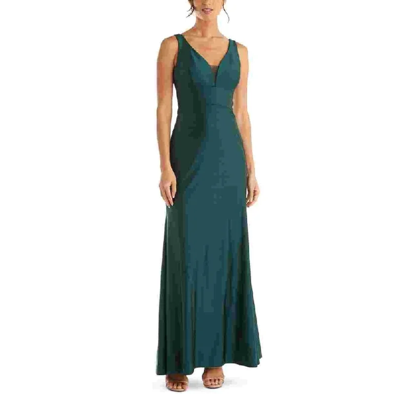 Classic Series Morgan & Company Juniors' Cutout Gown Green Size 3