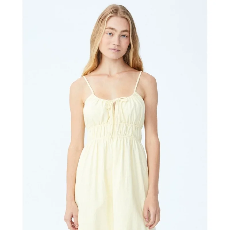 Sports Express Cotton On Women's Milly Gather Front Mini Dress Yellow Size L