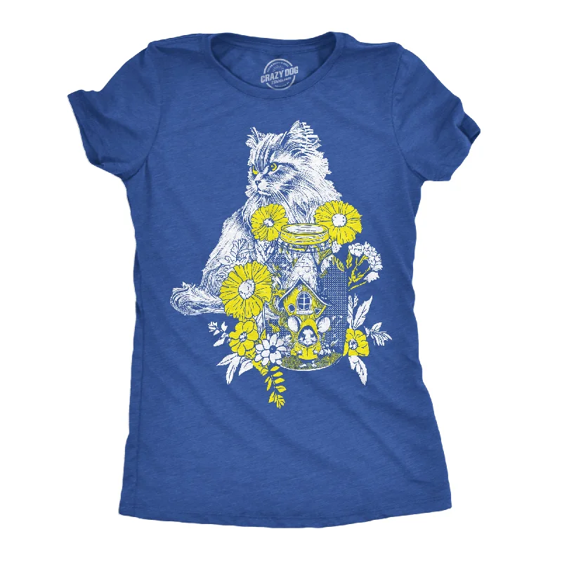 Personalized Clothing Cat And Mouse Women's T Shirt
