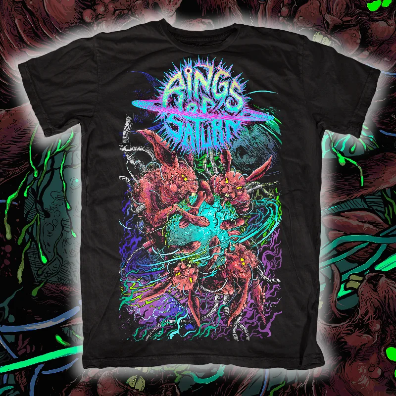 High-end Design Rings of Saturn "Spread It" T-Shirt